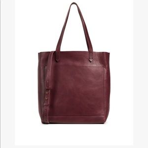 Madewell Medium Transport Tote in Dark Cabernet